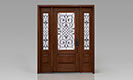 Clopay Arbor Grove Fiberglass collection with Tuscany windows 